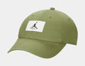 Club Cap Adjustable Mens Hat (Green/White)