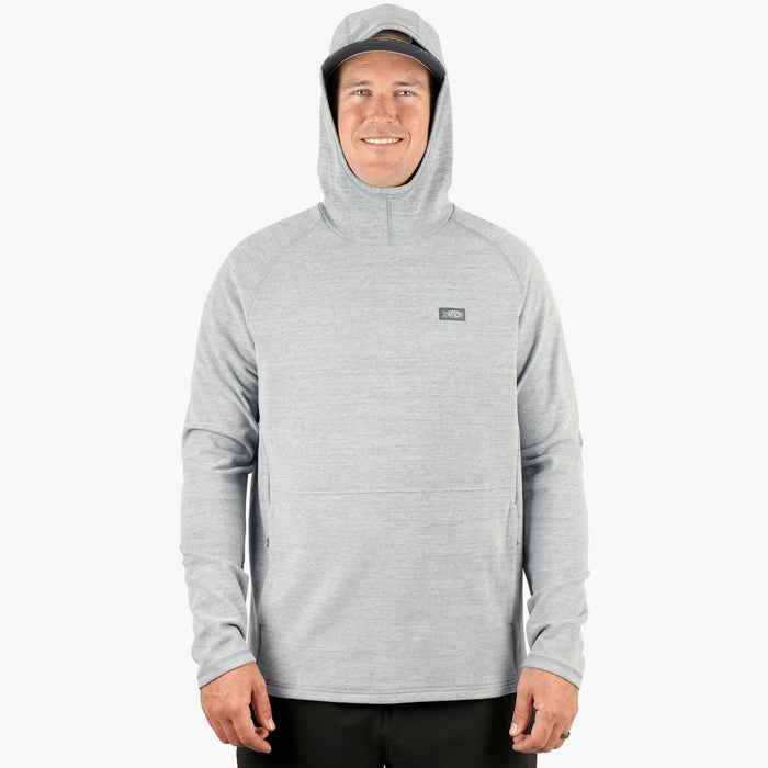 Steel Heather $Model is 6'1" 190lbs Size L$
