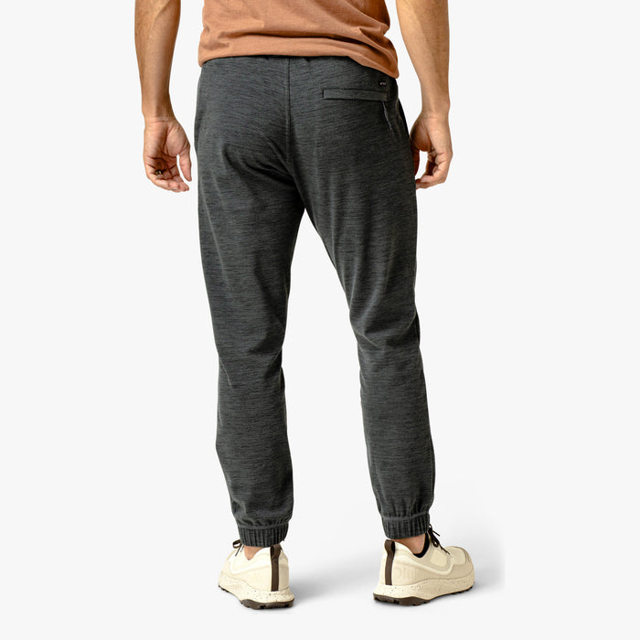 Black Heather $Model is 6'0" 182lbs Size M$