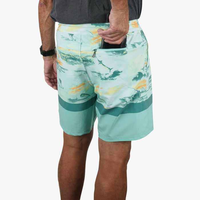 Ocean Wave $Model is 6'2" 190lbs Size 34$