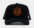 COI Logo Mesh Trucker Mens Hat (Black/Brown)
