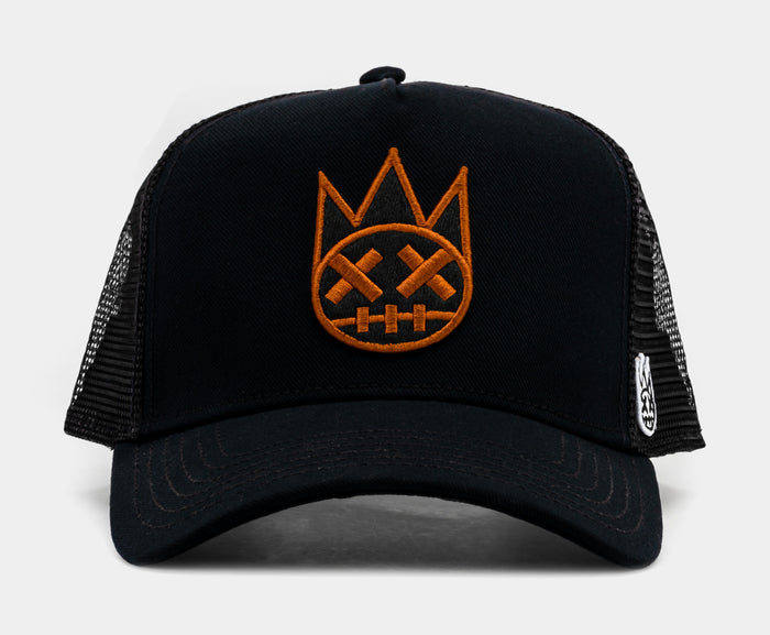 COI Logo Mesh Trucker Mens Hat (Black/Brown)