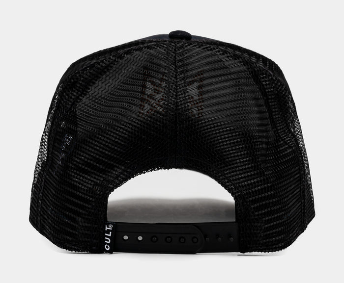 COI Logo Mesh Trucker Mens Hat (Black/Brown)