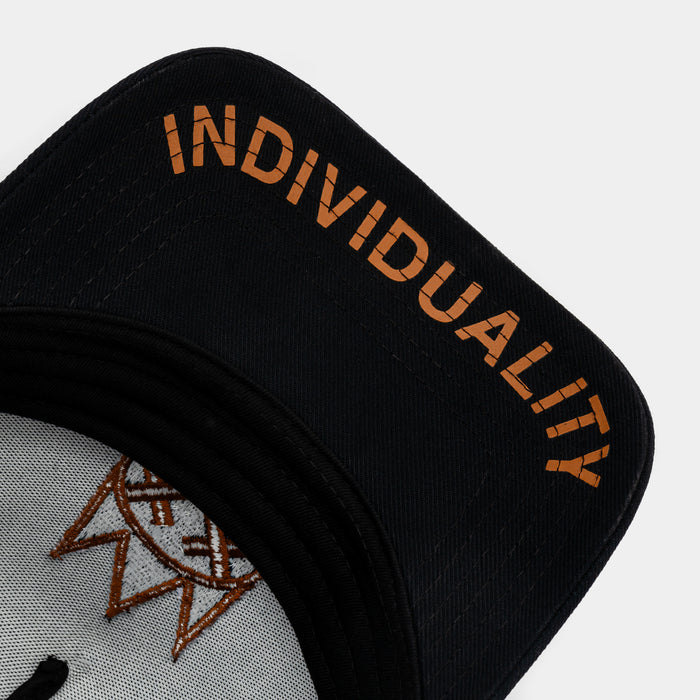COI Logo Mesh Trucker Mens Hat (Black/Brown)