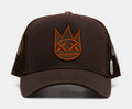 COI Logo Mesh Trucker Mens Hat (Brown)
