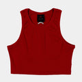 Core Tank Womens Short Sleeve Shirt (Red)