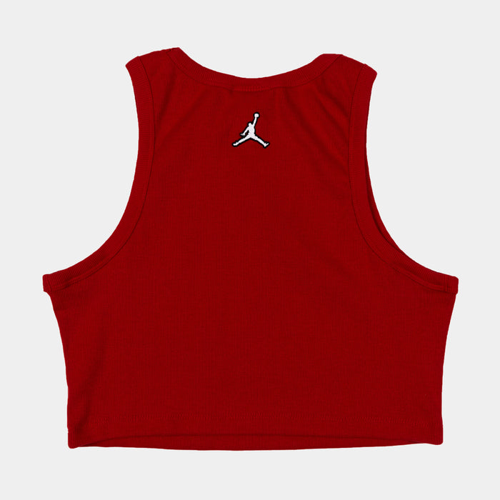 Core Tank Womens Short Sleeve Shirt (Red)
