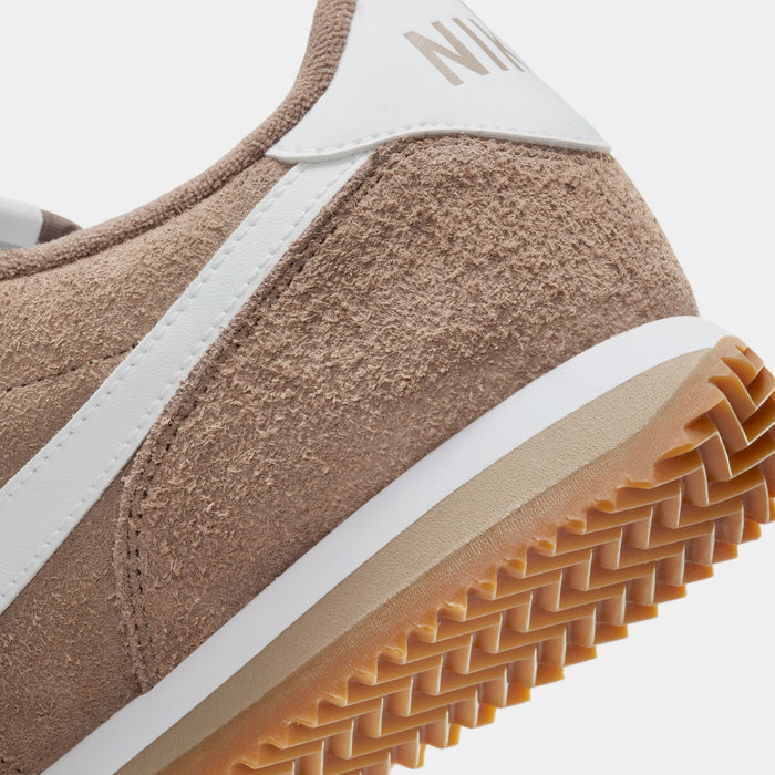 Cortez Vintage Suede Womens Running Shoes (Medium Curry/White/Gum Medium) Final Sale