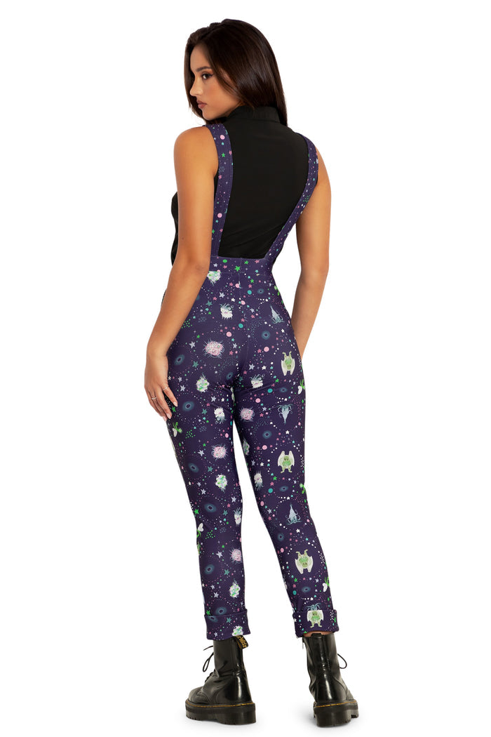 BlackMilk Clothing - Cosmic Monsters Overalls