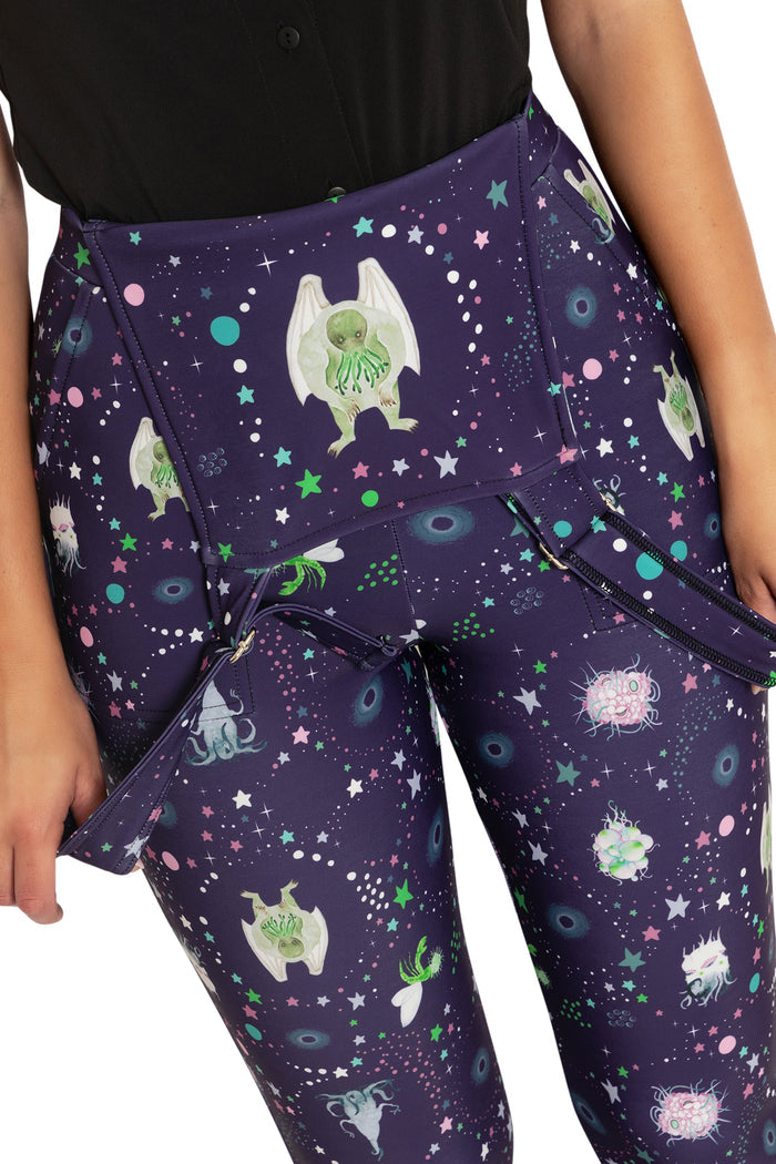 BlackMilk Clothing - Cosmic Monsters Overalls