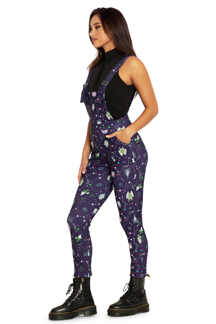 BlackMilk Clothing - Cosmic Monsters Overalls