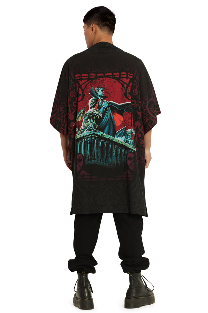 BlackMilk Clothing x Dungeons & Dragons - Count Strahd Von Zarovich Robe - Dungeons & Dragons Merchandise - Collaboration apparel - Licenced.
