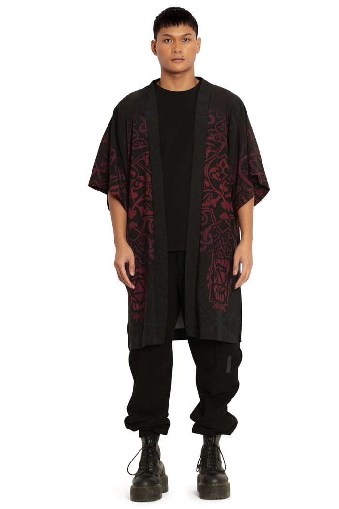 BlackMilk Clothing x Dungeons & Dragons - Count Strahd Von Zarovich Robe - Dungeons & Dragons Merchandise - Collaboration apparel - Licenced.