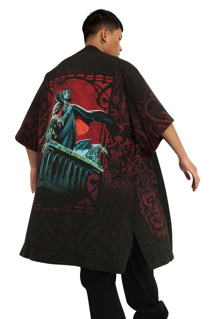 BlackMilk Clothing x Dungeons & Dragons - Count Strahd Von Zarovich Robe - Dungeons & Dragons Merchandise - Collaboration apparel - Licenced.