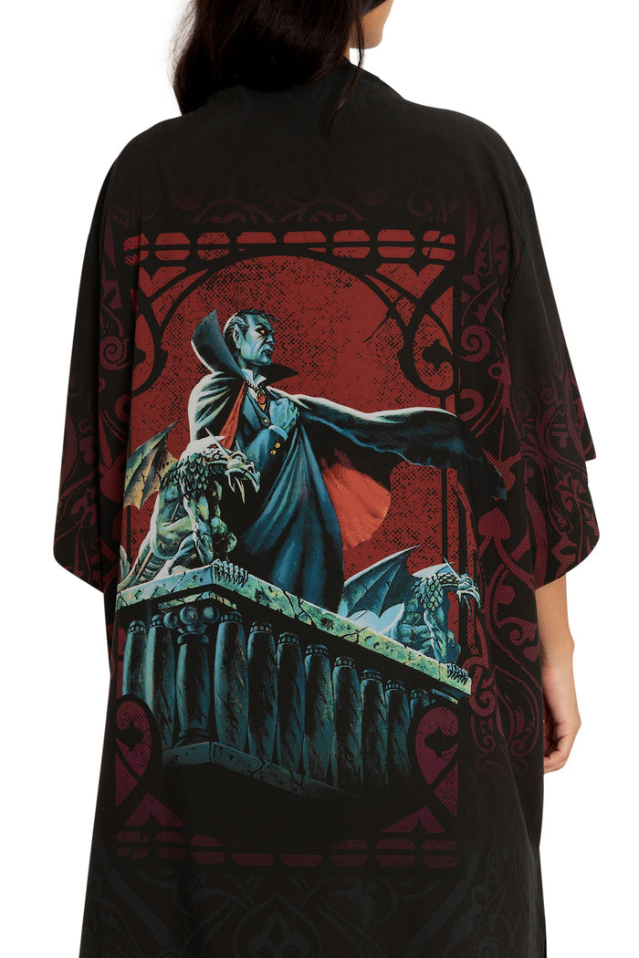 BlackMilk Clothing x Dungeons & Dragons - Count Strahd Von Zarovich Robe - Dungeons & Dragons Merchandise - Collaboration apparel - Licenced.
