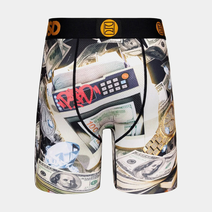 Counting Stacks Mens Boxers (Multi) Free Shipping