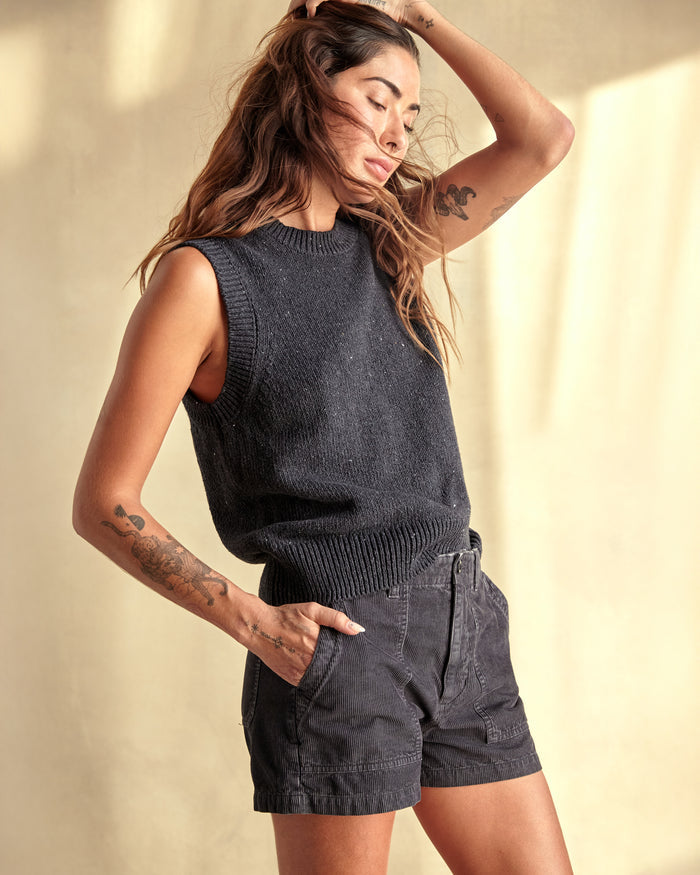 Crescent Knit Tank - FINAL SALE