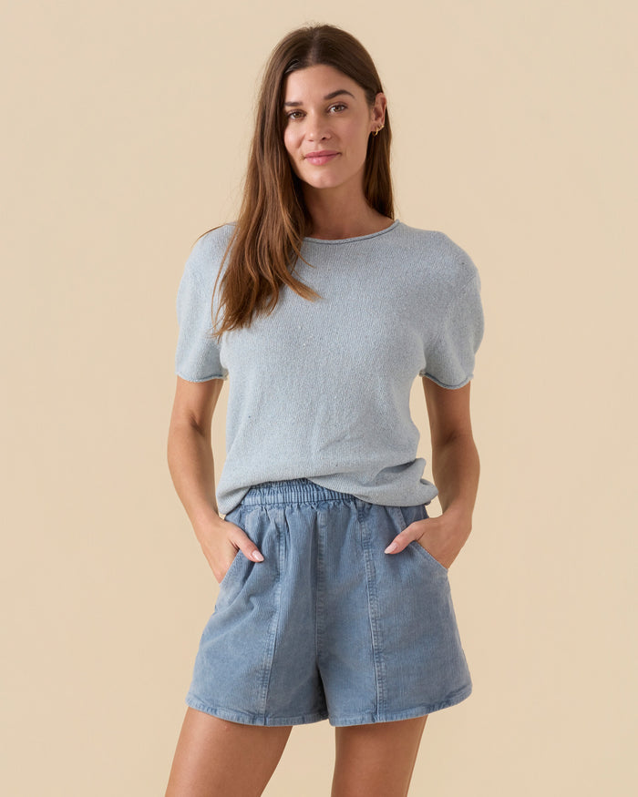 Crescent Knit Top - FINAL SALE