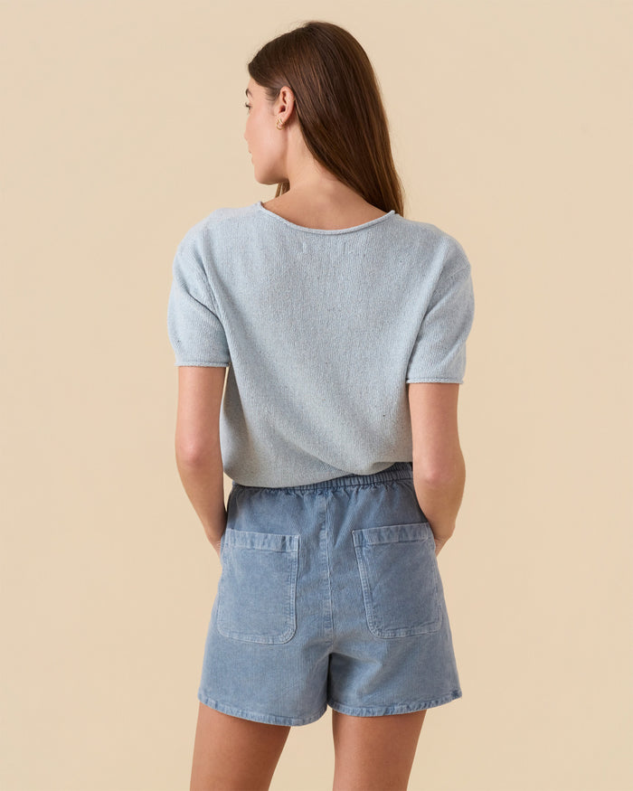 Crescent Knit Top - FINAL SALE