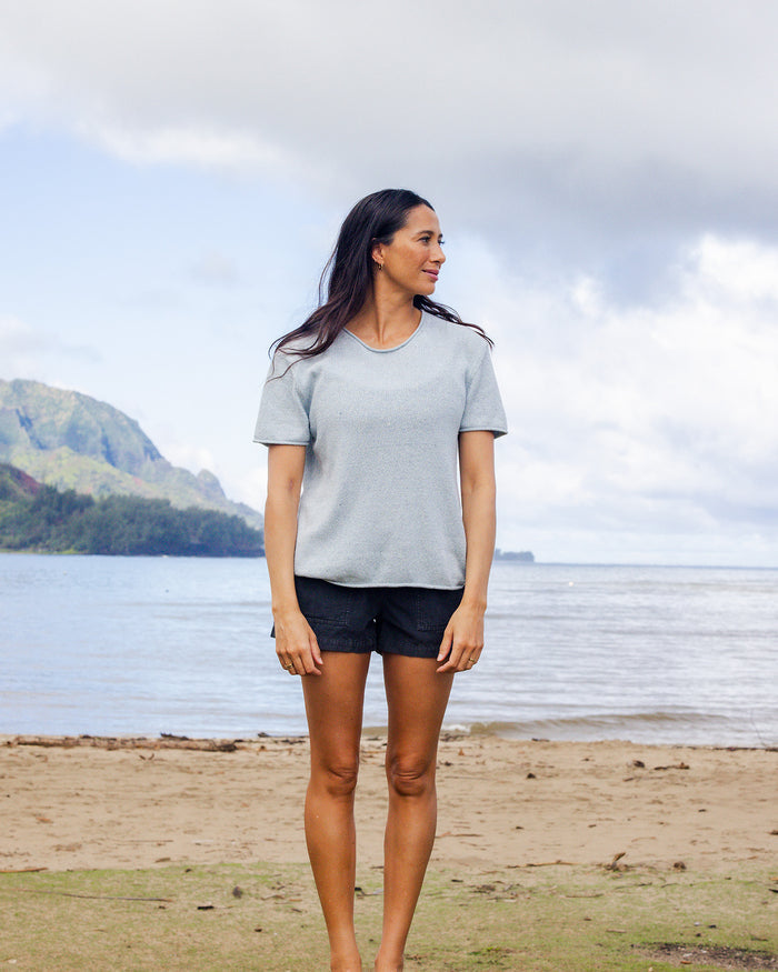 Crescent Knit Top - FINAL SALE