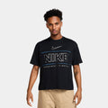 Crop Crew Motion Mens Short Sleeve Shirt (Black/Blue)