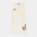 Dagger Heart Cargo Womens Sweatpants (Beige/Black)