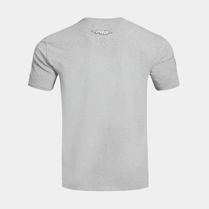 Dallas Cowboys Old English Script Mens Short Sleeve Shirt (Grey/Blue)