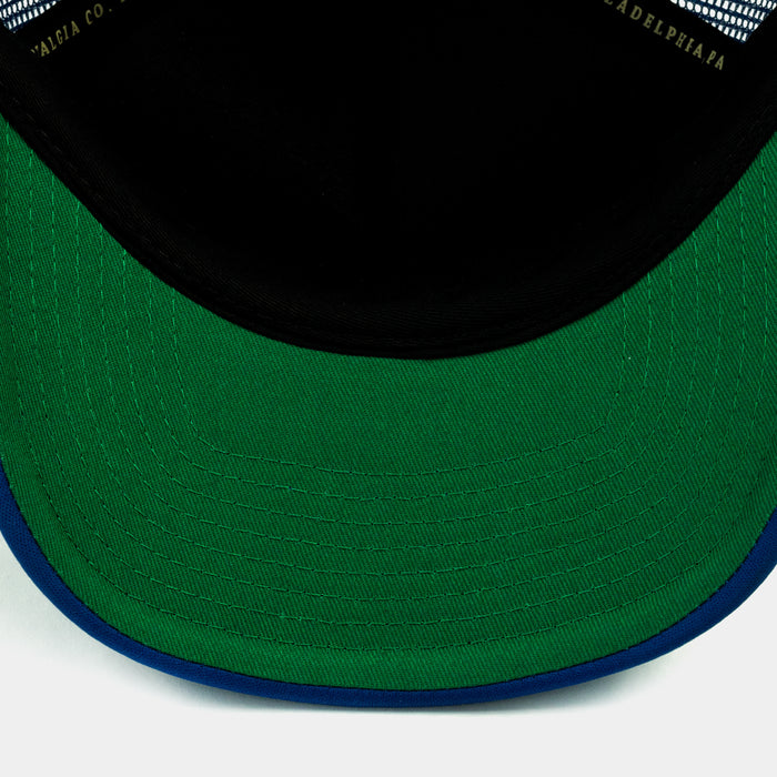 Dallas Mavericks Billboard Trucker Mens Hats (Blue)