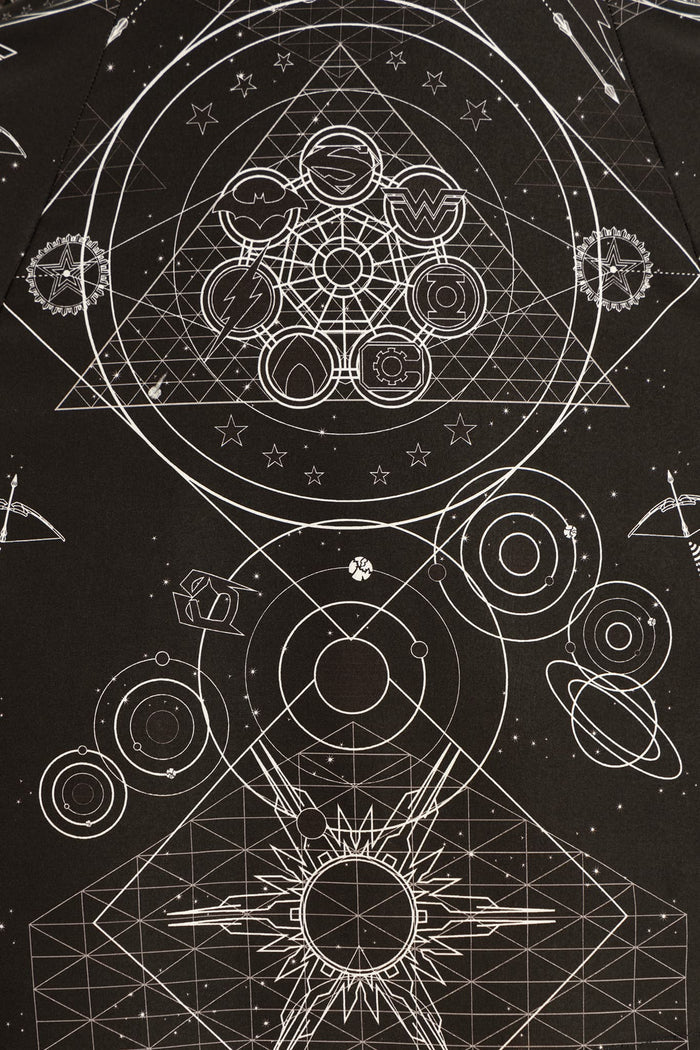 BlackMilk Clothing x Warner Brothers DC - DC Ometry Evil V Dress - Warner Bros. Merchandise - Collaboration apparel - Licenced.