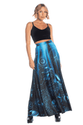 Deep Sea Jellyfish Maxi Skirt