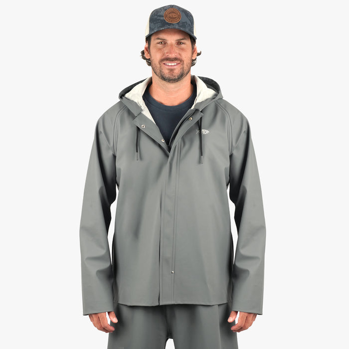 Charcoal $Model is 6'3" 185lbs Size L$