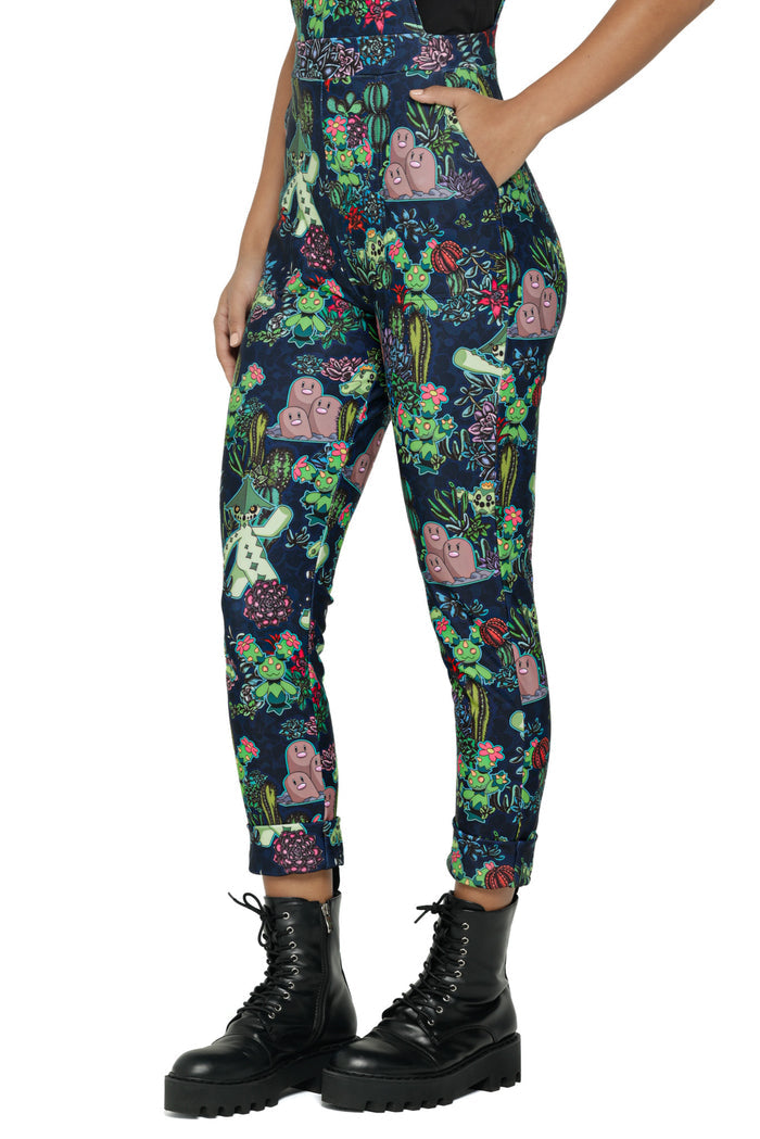 Desert Garden Long Overalls