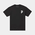 Dirty P Heavyweight Mens Short Sleeve Shirt (Black/White/Black)