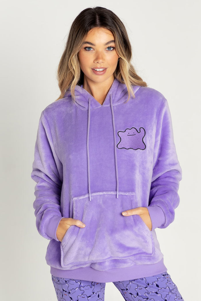 Ditto Pile Fluffy Hoodie