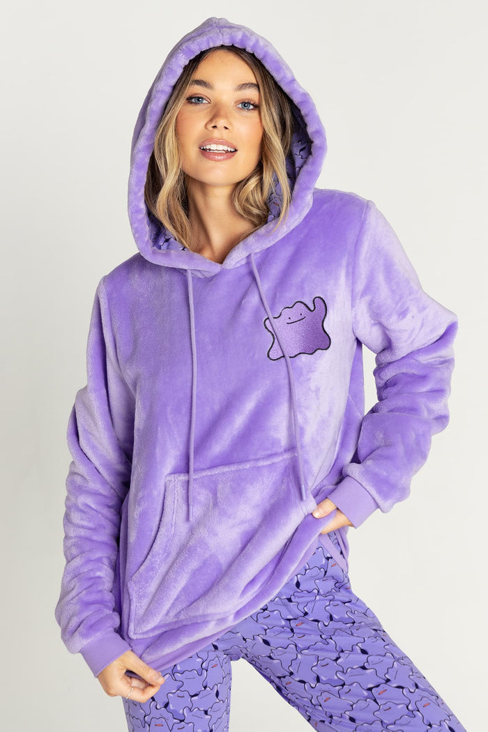 Ditto Pile Fluffy Hoodie