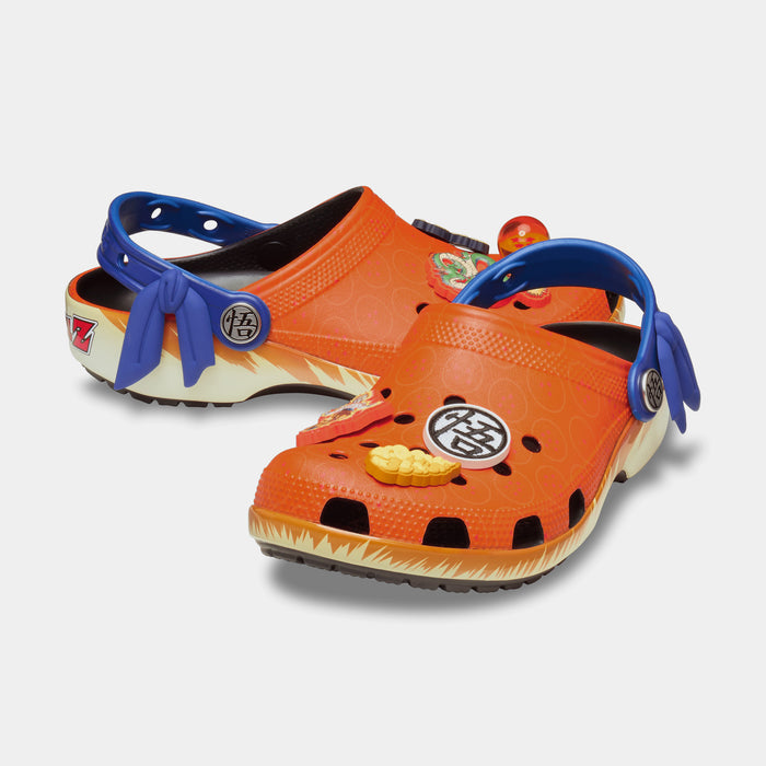 Dragon Ball Z Classic Clog Preschool/Grade School Sandals (Orange/Blue)