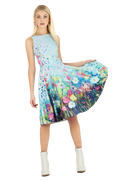 Dreaming In Watercolours Princess Midi Dress