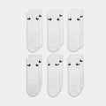 Dri Fit Crew Preschool Socks (White)