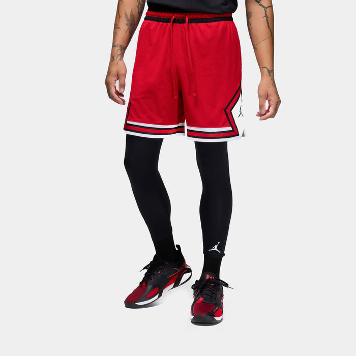Dri Fit Diamond Mesh Mens Shorts (Gym Red/White/Black)