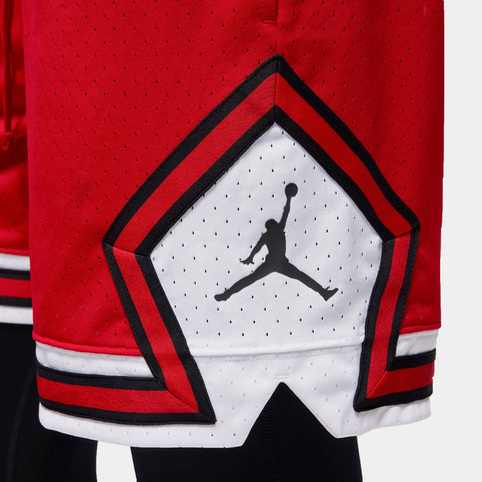 Dri Fit Diamond Mesh Mens Shorts (Gym Red/White/Black)