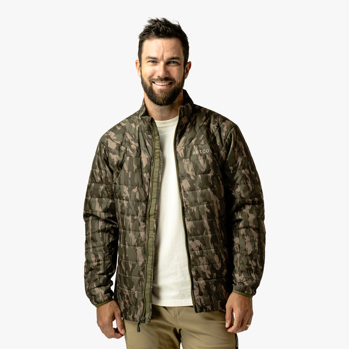 Olive Current Camo $Model is 6'0" 182lbs Size M$