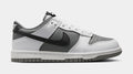 Dunk Low Grade School Lifestyle Shoes (White/Black/Smoke Grey)