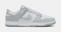 Dunk Low Mens Lifestyle Shoes (White/Light Smoke Grey)