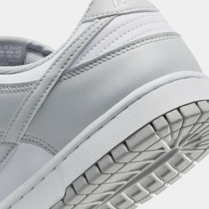 Dunk Low Mens Lifestyle Shoes (White/Light Smoke Grey)