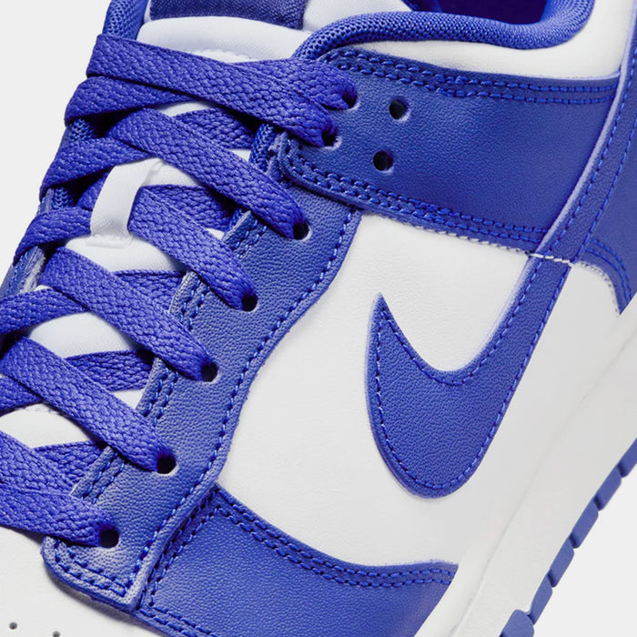 Dunk Low Retro Mens Lifestyle Shoes (White/Concord/University Red)