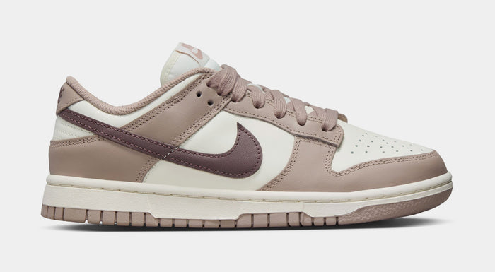 Dunk Low Womens Lifestyle Shoes (Sail/Plum Eclipse/Diffused Taupe)