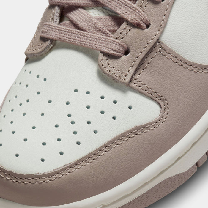Dunk Low Womens Lifestyle Shoes (Sail/Plum Eclipse/Diffused Taupe)