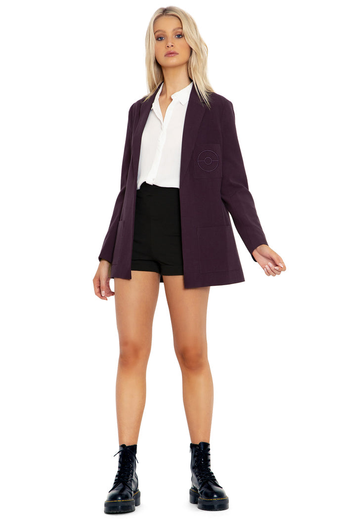 BlackMilk Clothing x Pokemon - Pokemon Floral Eevee Evolution Blazer - Pokémon Merchandise - Collaboration apparel - Licenced.