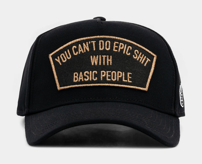 Epic Sh*t Mesh Trucker Mens Hat (Black/Copper)