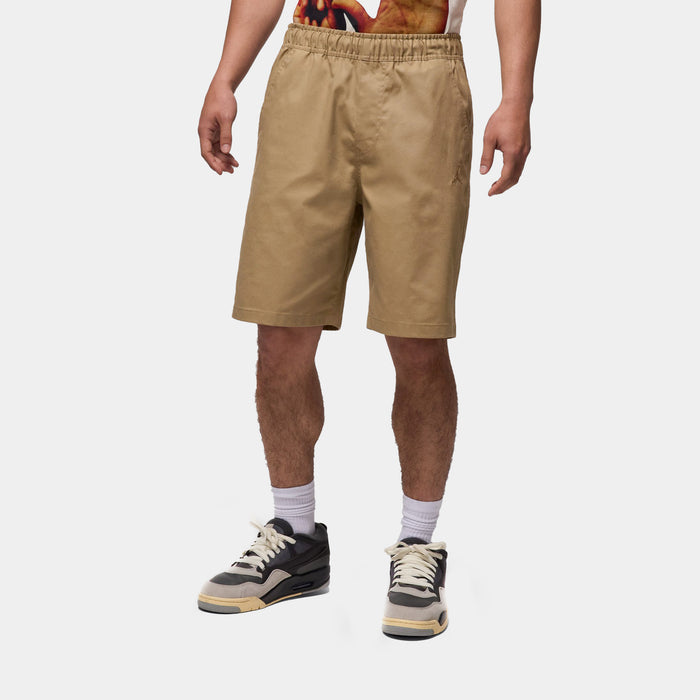 Essentials Woven Mens Shorts (Brown)